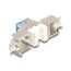 DeLOCK Keystone Modul RJ45 Buchse zu LSA Cat.6A werkzeugfrei blau Set 10 Stück, Farbe: Blau, 3 image