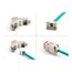 DeLOCK Keystone Modul RJ45 Buchse zu LSA Cat.6A werkzeugfrei rot Set 10 Stück, Farbe: Rot, 5 image