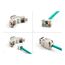 DeLOCK Keystone Modul RJ45 Buchse zu LSA Cat.6A werkzeugfrei schwarz Set 10 Stück, Farbe: Schwarz, 5 image