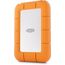 LaCie STMF500400 Externes Solid State Drive 500 GB USB Typ-C USB 3.2 Gen 2x2 Grau, Orange, Farbe: Grau, Orange, Kapazität: 500 GB