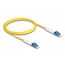 DeLOCK LWL Kabel LC Duplex zu LC Duplex Singlemode OS2 winkelbar 3 m, Länge: 3 m, 2 image