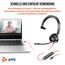 HP Poly Blackwire 3310 Monaurales USB-C-Headset, für Microsoft Teams zertifiziert, + USB-C/A-Adapter, 4 image