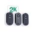 Arlo Essential 2K Outdoor Überwachungskamera & Solarpanel für den Außenbereich, 3er Set