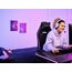 Trust GXT 491P FAYZO Kopfhörer Verkabelt & Kabellos Kopfband Gaming USB Typ-A Bluetooth Schwarz, Violett, 7 image