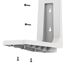 NETGEAR RBEWM-10000S Montage-Kit Weiß Glasfaserverstärktes Polymer (GFRP), 3 image