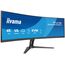 iiyama G-MASTER 45"LCD Curved Bus. UWQHD Computerbildschirm 113 cm (44.5") 5120 x 1440 Pixel Dual QHD LED Schwarz