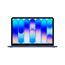 Apple MacBook Neo Apple A A18 Pro Laptop 33 cm (13") 8 GB 512 GB SSD Wi-Fi 6E (802.11ax) macOS Tahoe Indigo, Farbe: Indigo, Kapazität: 512 GB
