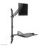 Neomounts WL90-325BL1 Sitz-Steh-Arbeitsplatz-Wand 17-32" - Gasfeder, 9 image