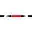 Faber-Castell Pitt Artist Pen Dual Marker Fineliner Fein / Mittel Rot