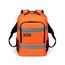 DICOTA P20471-18 Rucksack Schwarz, Grau, Orange Recyceltes Polyethylenterephthalat (rPET)