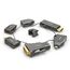 PureLink IQ-AR210 Kabeladapter 6 x HDMI Schwarz, Gold