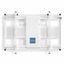 PureLink VL-WM-NT600W Flachbildschirm-Tischhalterung 165,1 cm (65") Wand Weiß