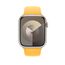Apple 45 mm Sportarmband Warmgelb – S/M, 3 image