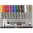 Creativ Company 31334 Marker 12 Stück(e) Rundspitze Schwarz, Blau, Braun, Gold, Grün, Orange, Pink, Violett, Rot, Silber, Weiß, Gelb