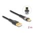 DeLOCK USB 2.0 Kabel Typ-A Stecker zu USB Type-C Stecker mit Schnellladefunktion 60 W transparent 2 m, 2 image
