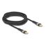 DeLOCK USB 2.0 Schnellladekabel USB Type-C Stecker zu Stecker transparent PD 3.0 100 W 3 m, Länge: 3 m