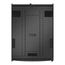 APC NetShelter SX Server Rack Gen 2, 42 HE, 1991H x 800W x 1070D mm, mit Seitenwänden, Schwarz, 2 image