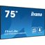 iiyama LH7565UHSB-B1 Signage-Display Kiosk-Design 189,2 cm (74.5") LED WLAN 800 cd/m² 4K Ultra HD Schwarz Eingebauter Prozessor Android 11 24/7, 4 image
