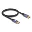 DeLOCK DisplayPort Kabel 8K 60 Hz 5 m flieder Metall, Farbe: Schwarz, Lila, Länge: 5 m, 2 image