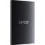 Lexar SL500 2 TB USB Typ-C USB 3.2 Gen 2x2 Schwarz, Kapazität: 2 TB