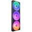 NZXT RF-U36HF-B1 Computerkühlsystem Computergehäuse Ventilator 36 cm Schwarz, Farbe: Schwarz, Länge: 0,6 m