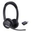 Yealink WH64 Hybrid Dual Teams Kopfhörer Kabellos Kopfband Büro/Callcenter Mikro-USB Bluetooth Schwarz