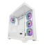 LC-Power LC-715W-ON Computer-Gehäuse Midi Tower Weiß, Farbe: Weiß