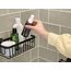 TESA ALUXX BLACK Aluminium Wand-montiert Duschkorb, 3 image