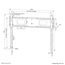 Neomounts WL30-750BL18 Schwerlast-Wandhalterung 55-98" - fest - abschließbar - schnelle Installation - TÜV, 17 image