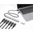 DeLOCK 4 Port Slim USB Hub mit USB Type-C™ oder USB Typ-A zu 3 x USB 5 Gbps USB Type-C™ + 1 x USB 5 Gbps Typ-A, 2 image