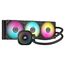 Corsair iCUE LINK TITAN RX RGB Prozessor All-in-One-Flüssigkeitskühler 12 cm Schwarz 1 Stück(e), Farbe: Schwarz