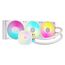 Corsair iCUE LINK TITAN RX RGB Prozessor All-in-One-Flüssigkeitskühler 12 cm Weiß 1 Stück(e), Farbe: Weiß