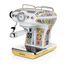 Ariete 1389/1P Manuell Espressomaschine 0,9 l, Farbe: Blau, Gelb
