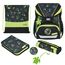 Herlitz UltraLight XL Plus Explorer Schulranzen-Set Junge Polyester Schwarz, Grün, Farbe: Schwarz, Grün