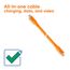 CLUB3D USB C Kabel orange, Farbe: Orange, 3 image