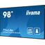 iiyama LH9875UHS-B2AG Signage-Display Digital Signage Flachbildschirm 2,48 m (97.5") LED WLAN 500 cd/m² 4K Ultra HD Schwarz Eingebauter Prozessor Android 11 24/7, 6 image