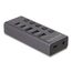 DeLOCK 64248 Schnittstellen-Hub USB 3.2 Gen 1 (3.1 Gen 1) Type-C 5000 Mbit/s Grau