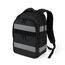 DICOTA Hi-Vis V2 Rucksack Schwarz Polyethylenterephthalat, Thermoplastische Polyurethane (TPU)