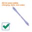 CLUB3D USB C Kabel Lila, 3 image