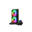 Cooler Master MasterLiquid 240 Core II Prozessor All-in-One-Flüssigkeitskühler 12 cm Schwarz, Farbe: Schwarz