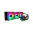 Cooler Master MasterLiquid 360 Core II Prozessor All-in-One-Flüssigkeitskühler 12 cm Schwarz 1 Stück(e), Farbe: Schwarz