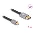 DeLOCK Mini DisplayPort zu DisplayPort Kabel 8K 60 Hz 3 m grau Metall ohne Einrastfunktion, Farbe: Grau, Länge: 3 m, 2 image