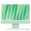 Apple iMac Apple M M4 59,7 cm (23.5") 4480 x 2520 Pixel All-in-One-PC 24 GB 512 GB SSD macOS Sequoia Wi-Fi 6E (802.11ax) Grün, Farbe: Grün, Kapazität: 512 GB, Arbeitsspeicher: 24 GB