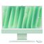Apple iMac Apple M M4 59,7 cm (23.5") 4480 x 2520 Pixel All-in-One-PC 16 GB 256 GB SSD macOS Sequoia Wi-Fi 6E (802.11ax) Grün, Farbe: Grün