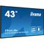 iiyama LH4360UHS-B2AG Signage-Display Digitale A-Platine 108 cm (42.5") LED WLAN 500 cd/m² 4K Ultra HD Schwarz Eingebauter Prozessor Android 11 24/7, 4 image