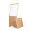 Rocada RD-60 Flipchart Freistehend 650 x 950 mm Karton, Papier Buche, Hellbraun, 6 image