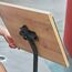 Rocada NAT0706 Zeichenhalter und Informationsstand A3 Melamin, Stahl Schwarz, Weiß, Holz, 11 image