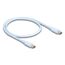 DeLOCK 81233 USB Kabel USB 2.0 0,5 m USB C 0,48 Gbit/s 60 W Blau, Farbe: Blau, Länge: 0,5 m