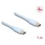 DeLOCK 81234 USB Kabel USB 2.0 1 m USB C 0,48 Gbit/s 60 W Blau, Farbe: Blau, Länge: 1 m, 2 image
