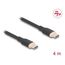 DeLOCK 81240 USB Kabel USB 2.0 4 m USB C 0,48 Gbit/s 60 W Schwarz, Farbe: Schwarz, Länge: 4 m, 2 image